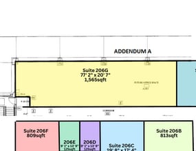 8681-8687 W Irlo Bronson Memorial Hwy, Kissimmee, FL à louer Plan d’étage– Image 2 sur 4