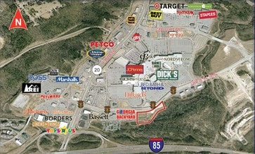 2101 Mall of Georgia Blvd, Buford, GA - Vue aérienne vue de carte