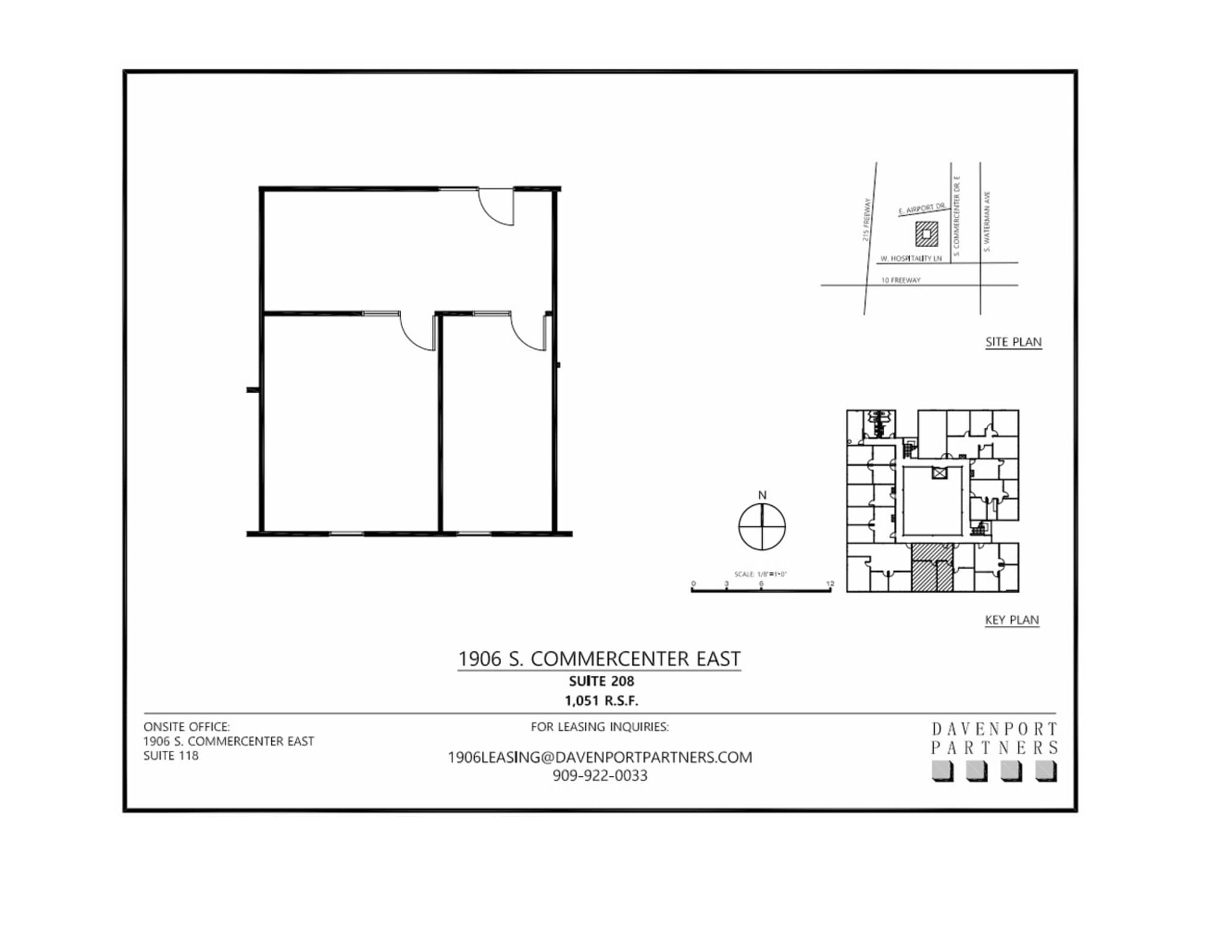 1906 S Commercenter East, San Bernardino, CA à louer Plan de site– Image 1 sur 1