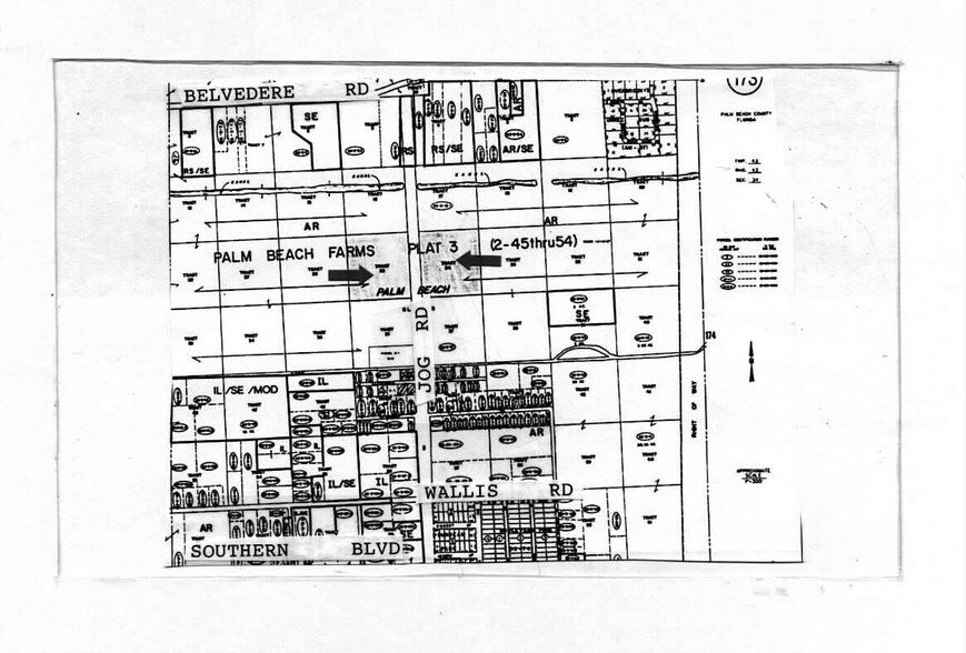 305 N Jog Rd, West Palm Beach, FL à vendre - Plan cadastral – Image 1 sur 1