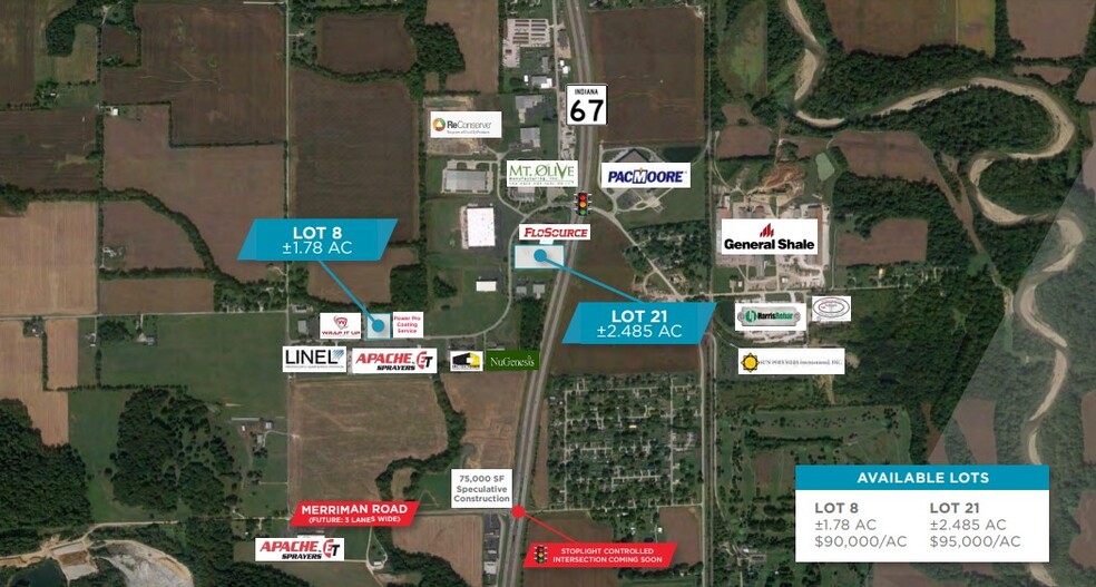 Hancel Pky, Mooresville, IN à vendre - Photo principale – Image 1 sur 1