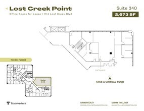 1114 Lost Creek Blvd, Austin, TX à louer Plan de site– Image 1 sur 1
