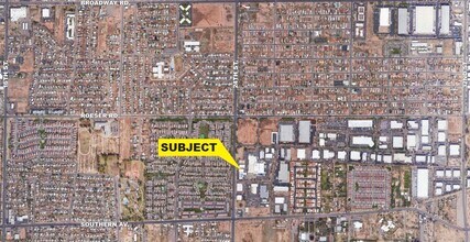5621 S 24th St, Phoenix, AZ - Vue aérienne vue de carte