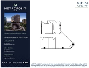 4600 S Ulster St, Denver, CO à louer Plan d’étage– Image 1 sur 1