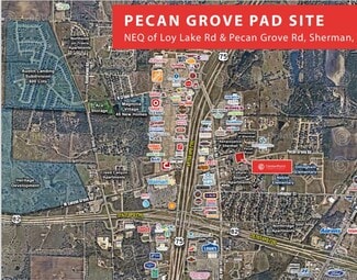 Plus de détails pour 3515 N Loy Lake Rd, Sherman, TX - Terrain à vendre