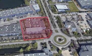 Saint-Priest, RHO - VUE AÉRIENNE  vue de carte