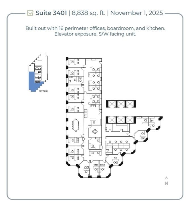 40 King St W, Toronto, ON à louer Plan d’étage– Image 1 sur 1