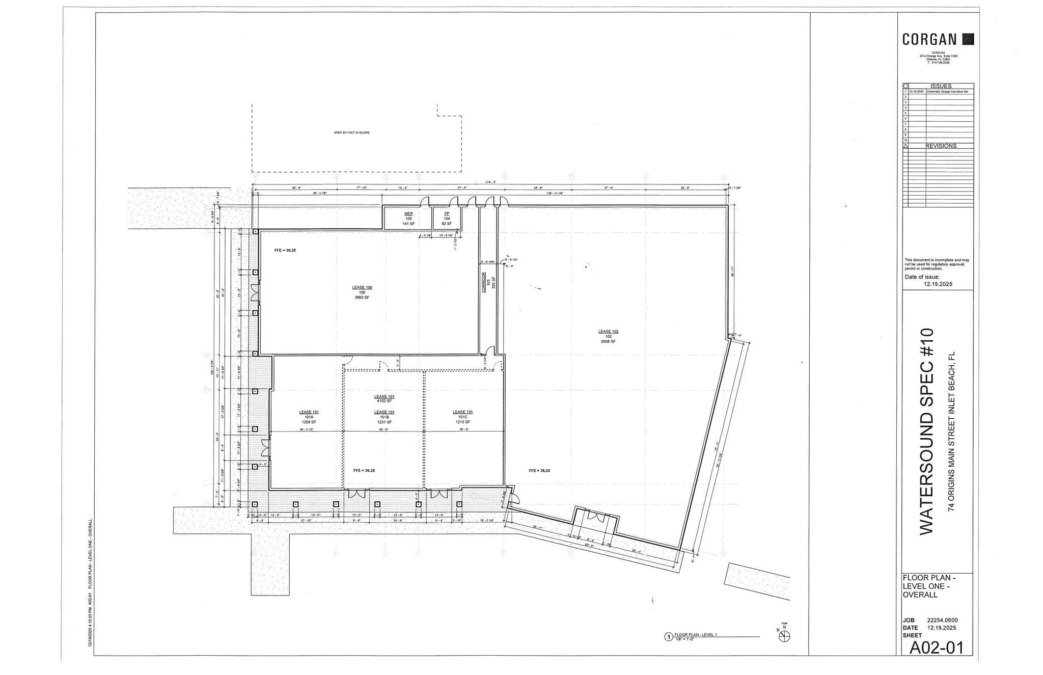 00 Merchants Lane, Inlet Beach, FL à louer Plan de site– Image 1 sur 1