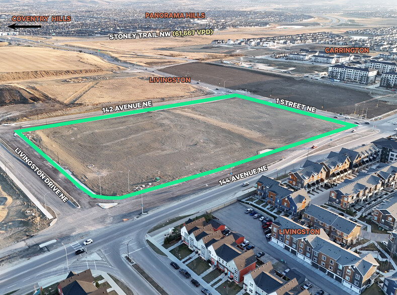 14390 1st St, Calgary, AB à louer - Aérien – Image 3 sur 4