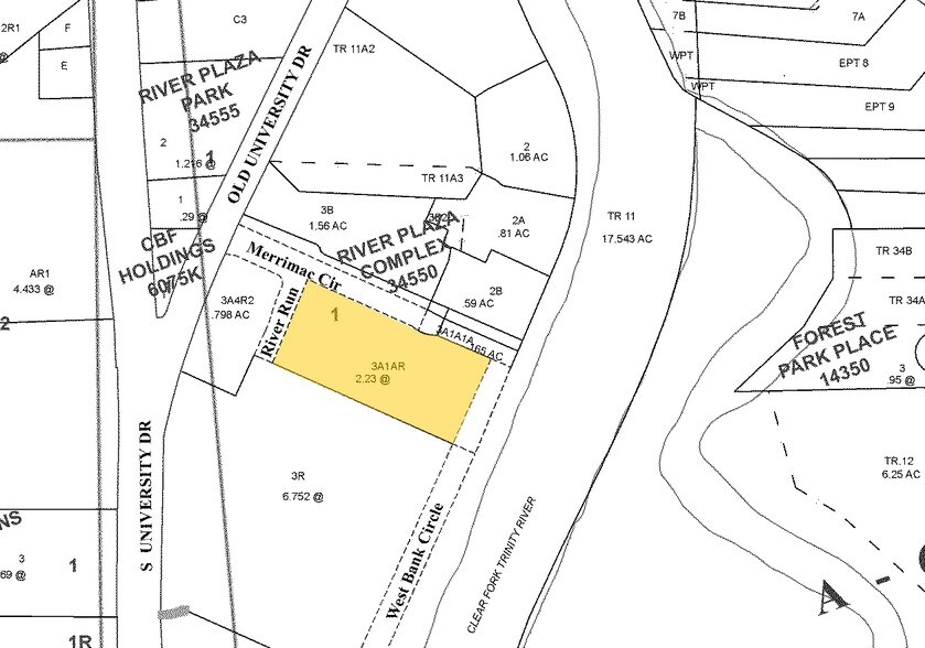 1601 River Run, Fort Worth, TX à vendre - Plan cadastral – Image 2 sur 49