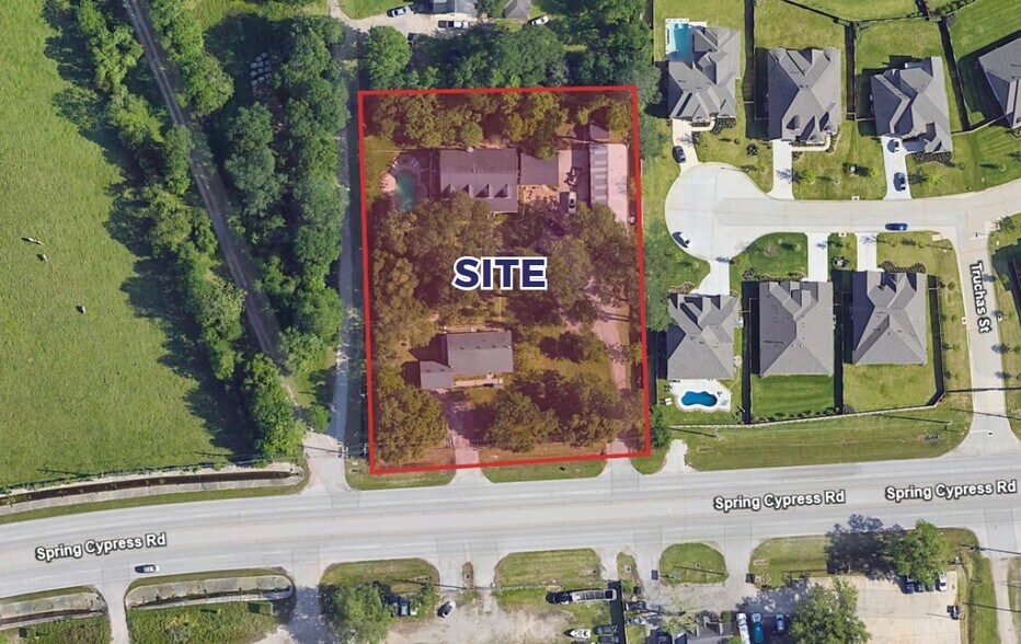 6710 Spring Cypress Rd, Spring, TX à vendre - Plan de site – Image 1 sur 10