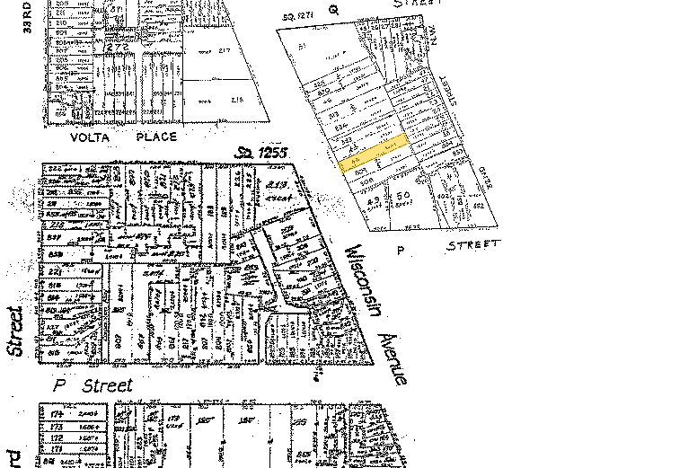 1515 Wisconsin Ave NW, Washington, DC à louer - Plan cadastral – Image 3 sur 4