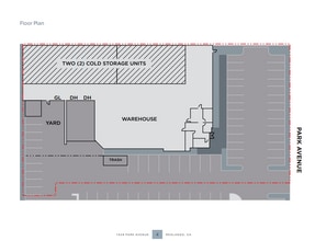 1939 W Park Ave, Redlands, CA à louer Plan d’étage– Image 2 sur 2