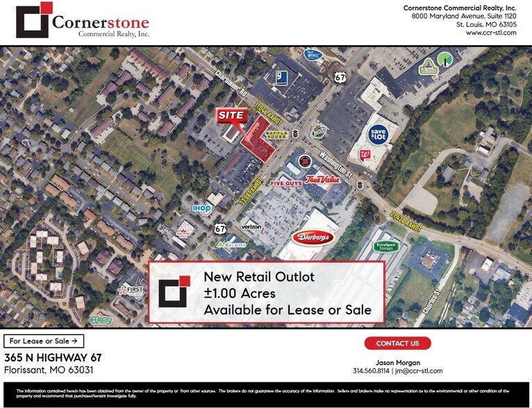 365 N Highway 67 St, Florissant, MO à vendre - Aérien – Image 1 sur 2