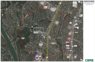 3400 Northland Dr, Austin, TX - Vue aérienne  vue de carte - Image1