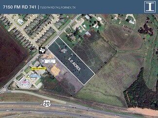 Plus de détails pour 7150 FM 741, Forney, TX - Terrain à vendre