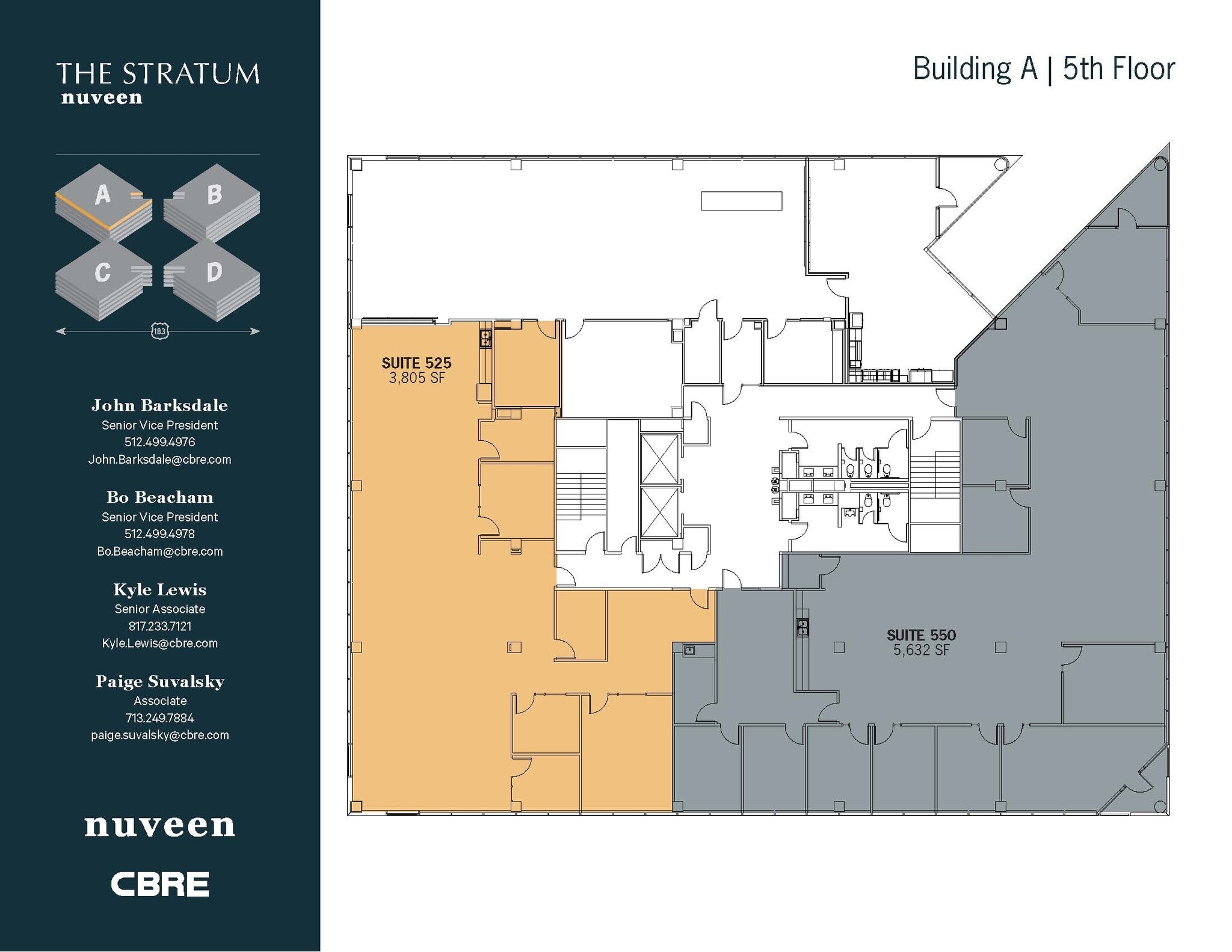 11044 Research Blvd, Austin, TX à louer Plan d’étage– Image 1 sur 1