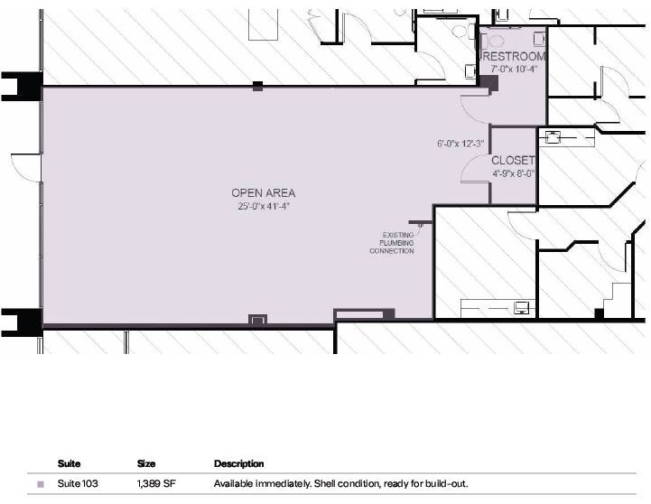 501 N Frederick Ave, Gaithersburg, MD à louer Plan d’étage– Image 1 sur 1