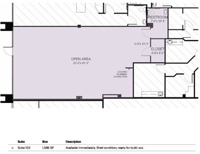 501 N Frederick Ave, Gaithersburg, MD à louer Plan d’étage– Image 1 sur 1