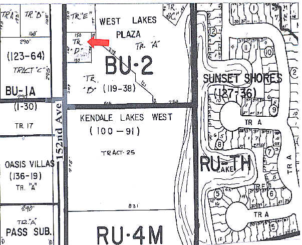 7333 SW 152nd Ave, Miami, FL à vendre - Plan cadastral – Image 3 sur 6