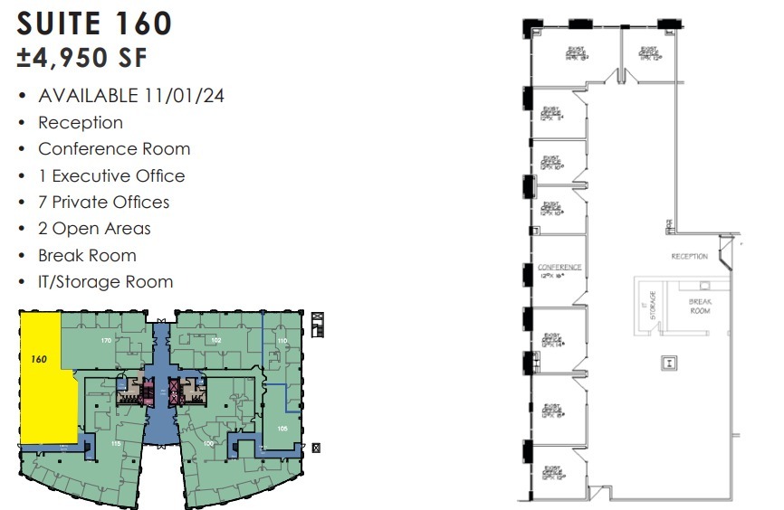 7025 N Scottsdale Rd, Scottsdale, AZ à louer Plan d’étage– Image 1 sur 1