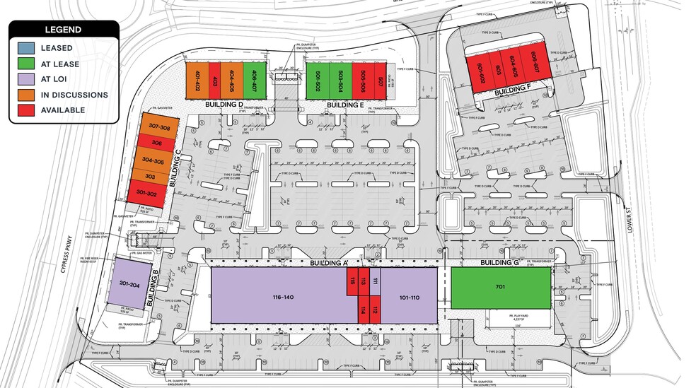 Cypress Parkway Pky, Babcock Ranch, FL à louer - Plan de site – Image 2 sur 3