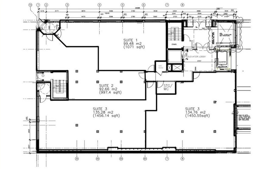 574-580 Rideau St, Ottawa, ON à louer - Plan d’étage – Image 1 sur 1