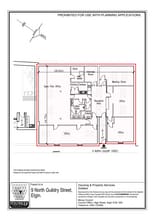 9 North Guildry St, Elgin à louer Plan d’étage– Image 1 sur 1