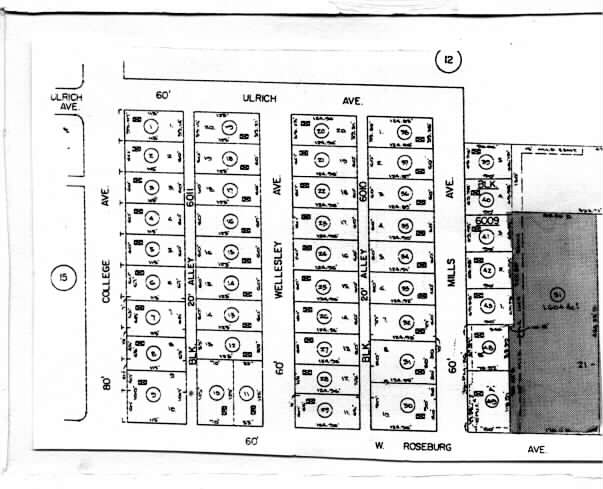 839-921 W Roseburg Ave, Modesto, CA à louer - Plan cadastral – Image 2 sur 31