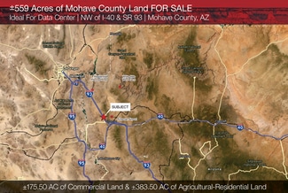 Plus de détails pour NW of I-40 & 93 sr, Kingman, AZ - Terrain à vendre