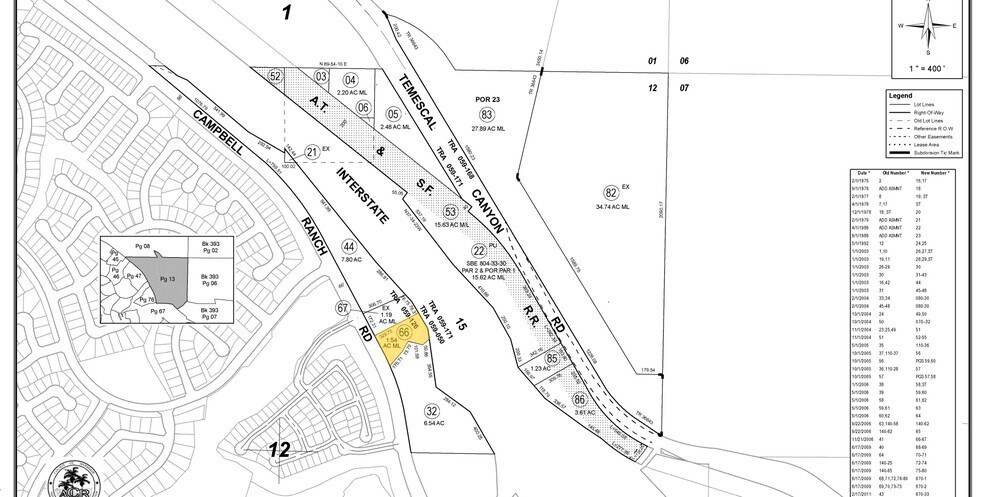 Campbell Ranch Rd, Corona, CA à vendre - Plan cadastral – Image 2 sur 4