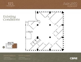125 S Wacker Dr, Chicago, IL à vendre Plan d’étage– Image 1 sur 1