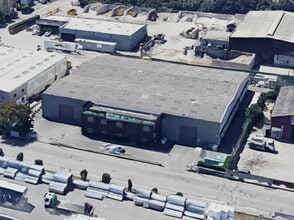 Vaulx-en-Velin - Vue aérienne vue de carte