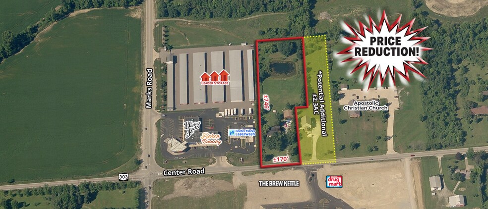 5293 Center Rd, Brunswick, OH à vendre - Photo de l’immeuble – Image 1 sur 6