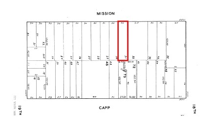 2235 Mission St, San Francisco, CA à vendre - Plan cadastral – Image 2 sur 19