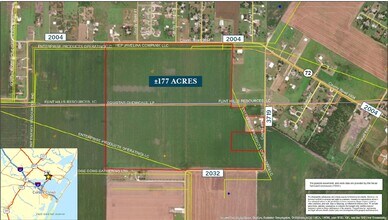 CR 2004, Taft, TX - Vue aérienne vue de carte - Image1
