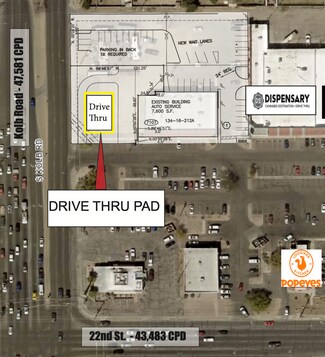 Plus de détails pour 1111 S Kolb Ave, Tucson, AZ - Terrain à louer