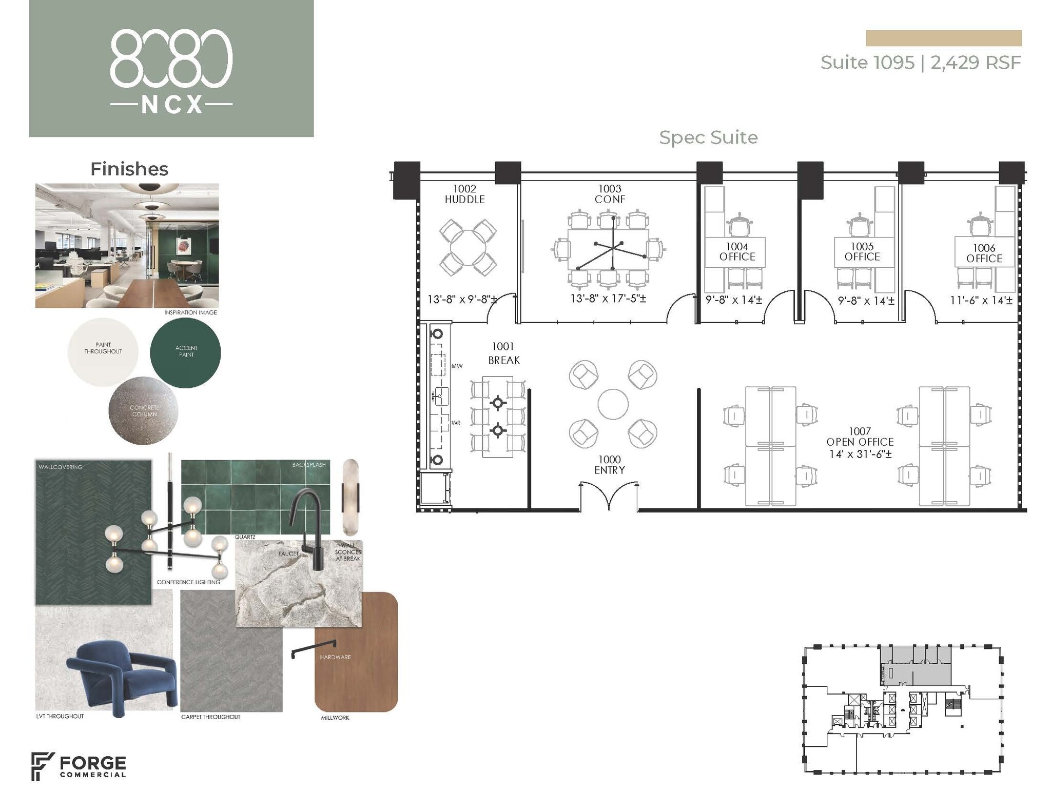 8080 N Central Expy, Dallas, TX à louer Plan d’étage– Image 1 sur 1