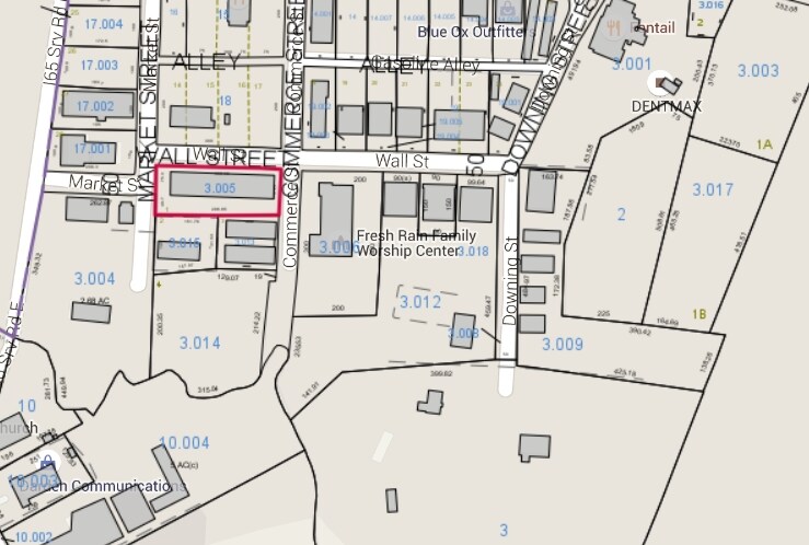 2304-2322 Wall St, Millbrook, AL à louer - Plan cadastral – Image 3 sur 3