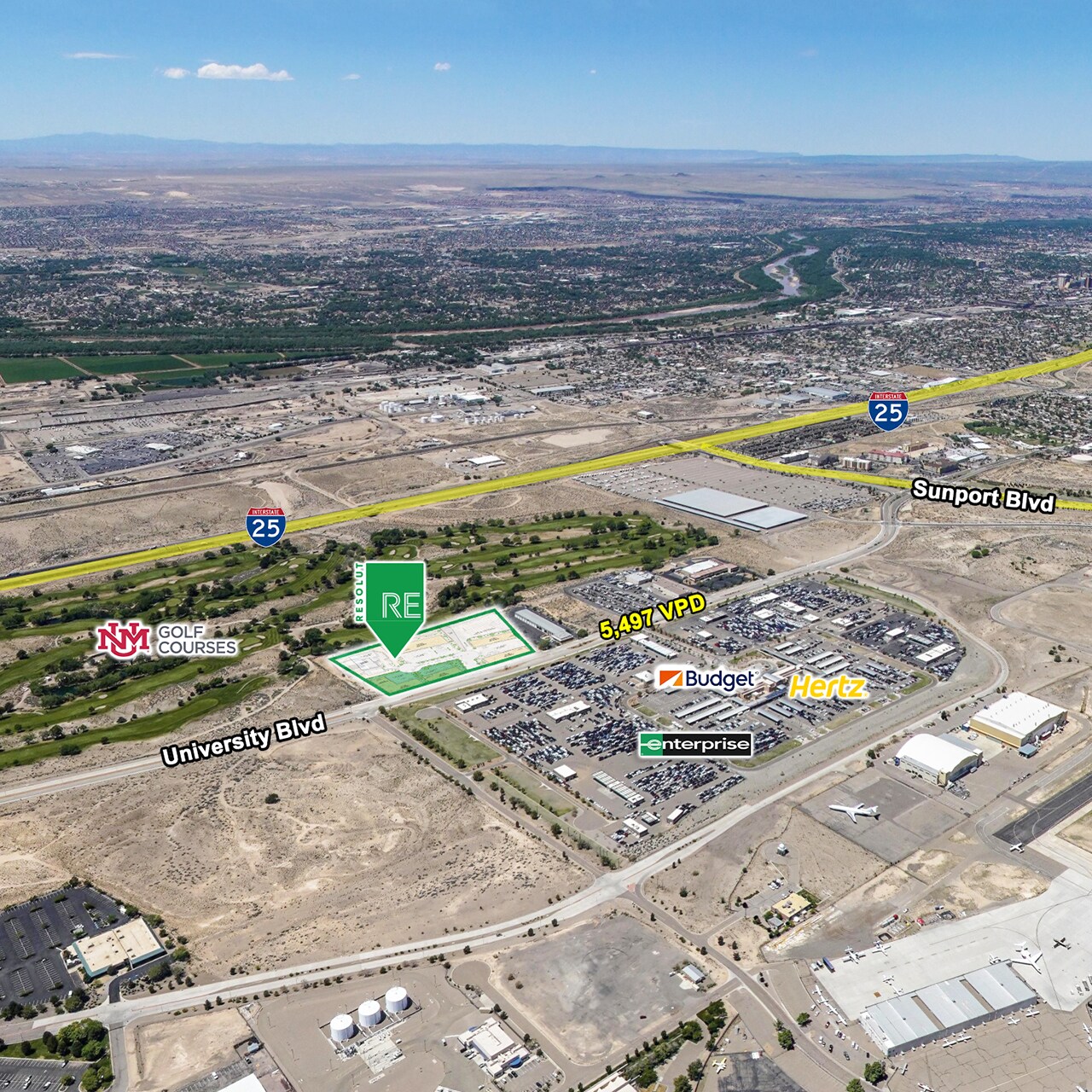 1610 & 1620 Airtech Ct SE, Albuquerque, NM à vendre Photo principale– Image 1 sur 14