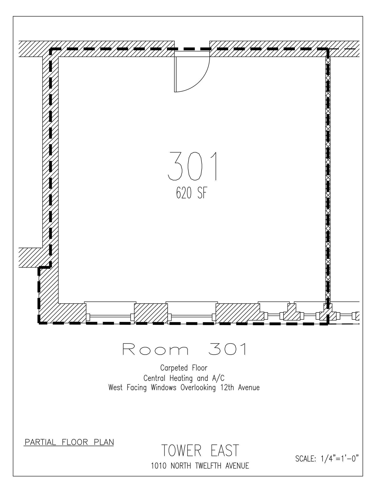 1010 12th Ave, Pensacola, FL à louer Plan de site– Image 1 sur 1