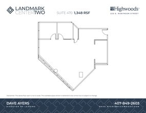 225 E Robinson St, Orlando, FL à louer Plan de site– Image 1 sur 1
