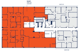 10301 Georgia Ave, Silver Spring, MD à louer Plan d’étage– Image 2 sur 2