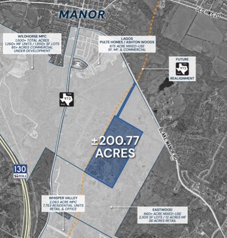 Plus de détails pour 17211 Blake Manor Road, Manor, TX - Terrain à vendre