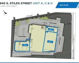 340 S Stiles St, Linden, NJ à louer Plan de site– Image 2 sur 2