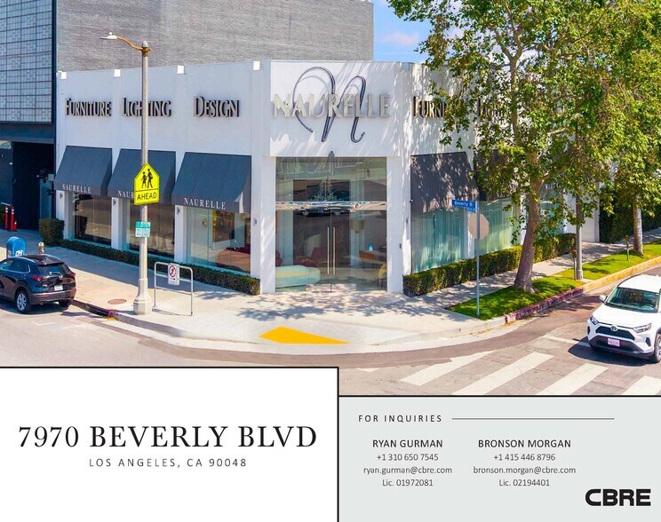 7970 Beverly Blvd, Los Angeles, CA à louer - Photo de l’immeuble – Image 2 sur 16