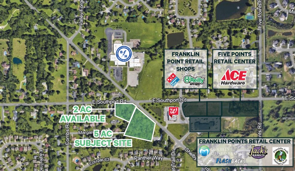 6711 Shelbyville, Indianapolis, IN à vendre - Photo de l’immeuble – Image 2 sur 2