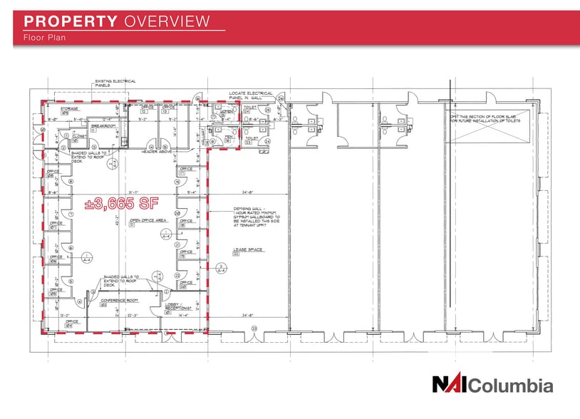 452 Killian Rd, Columbia, SC à louer - Plan d’étage – Image 2 sur 2