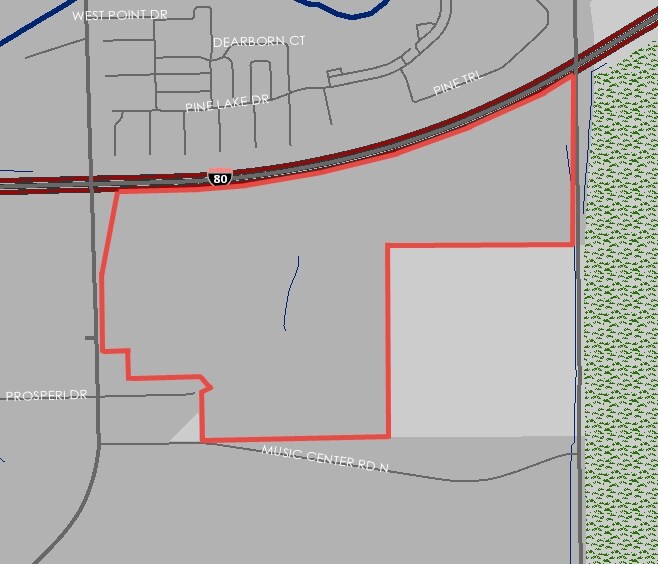 18801 Oak Park Ave, Tinley Park, IL à louer - Plan cadastral – Image 2 sur 10