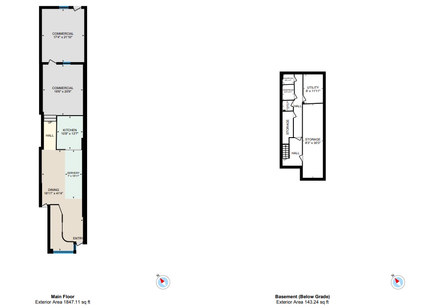 1344 Danforth Ave, Toronto, ON à louer Plan d’étage– Image 1 sur 1
